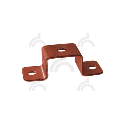 Пластина 74х30 П-образная, медь