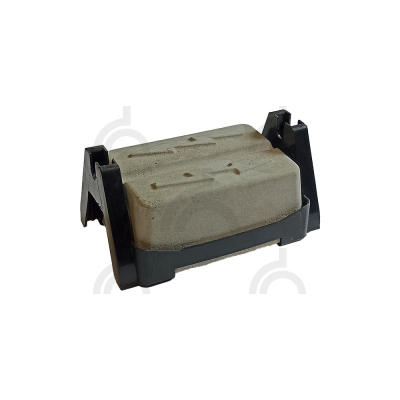 Держатель проводника круглого 8 мм для плоской кровли, пластик с бетоном