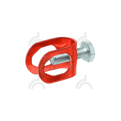 Зажим соединительный пруток — стержень, медь