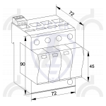 УЗИП EZ 2B 50/275 (3+1)