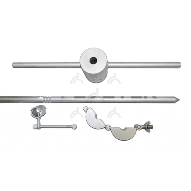 Заземлитель для передвижных электроустановок оцинкованный (1 х 1.5 м)