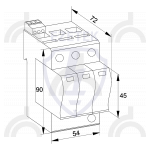 УЗИП EZ 2B 37,5/320 (3+0)