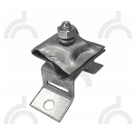 Держатель круглого проводника 8-10 мм на водосточной трубе, оцинк. (арт. 91078)