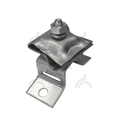 Держатель круглого проводника 8-10 мм на водосточной трубе, оцинк. (арт. 91078)