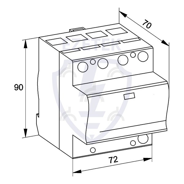 УЗИП ET B 25/275 (2+0) TCG