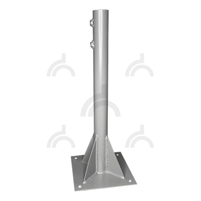 Держатель мачты 40 мм для плоской кровли опорный, стальной