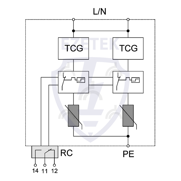 УЗИП EZ B 12,5/750 WT TCG