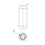 Муфта соединительная 16 мм, оцинк.
