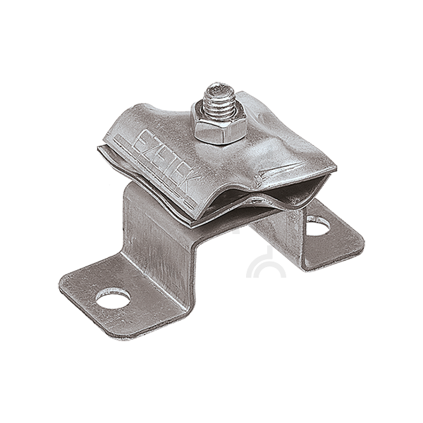 Держатель-зажим соединительный круглого проводника 8-10 мм, оцинк.