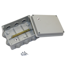 Коробка уравнивания потенциалов 150х110х70 мм, 14 подключений