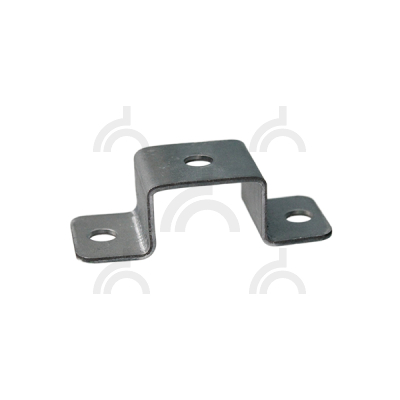 Пластина 74х30 П-образная, оцинк.