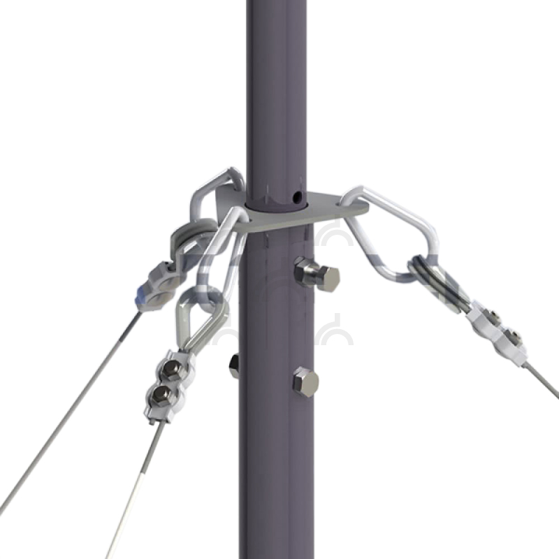Комплект растяжек для мачты СМТк до 14 метров, 3 яруса