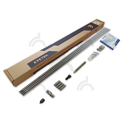 Комплект заземления CN – 6 (6 метров, 16 мм, 4 х 1500 мм) с насадкой SDS-max