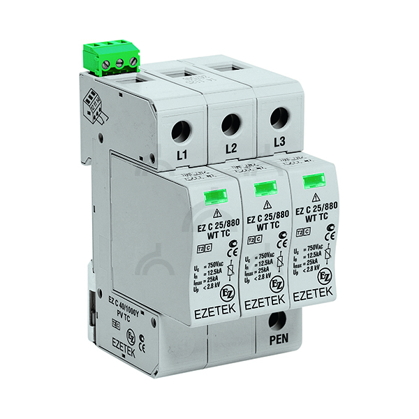 УЗИП EZ С 25/880 (3+0) WT TC (Сменный модуль)