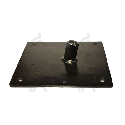 Держатель молниеприемника 16 мм для скатной кровли 15 градусов, сталь