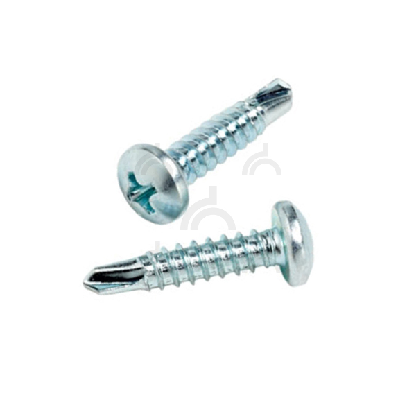 Саморез 6.3 х 32 полусф.гол.сверл. DIN 7504N оц. (пакет 20 шт)