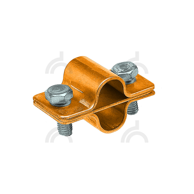 Зажим соединительный стержень 16 мм — стержень параллельный, латунь