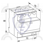УЗИП ET B 50/150 (1+1)