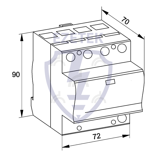УЗИП ET B 50/150 (1+1)
