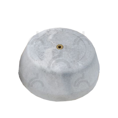 Бетонное основание для молниеприемника 16 мм, латунь (28 кг)