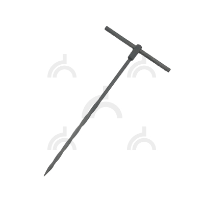 Заземлитель винтовой переносной 500 мм, оцинк.